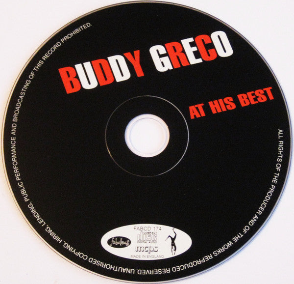 Buddy Greco : At His Best (CD, Comp)