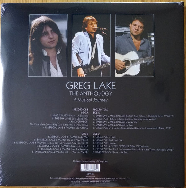 Greg Lake : The Anthology: A Musical Journey (2xLP, Comp, Dlx)