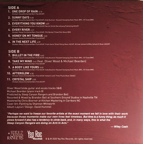 Steep Canyon Rangers : Arm In Arm (LP, Album, Ltd, Pai)