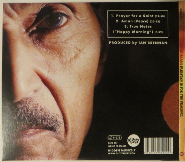 Ustad Saami : Pakistan Is For The Peaceful (CD, Album)