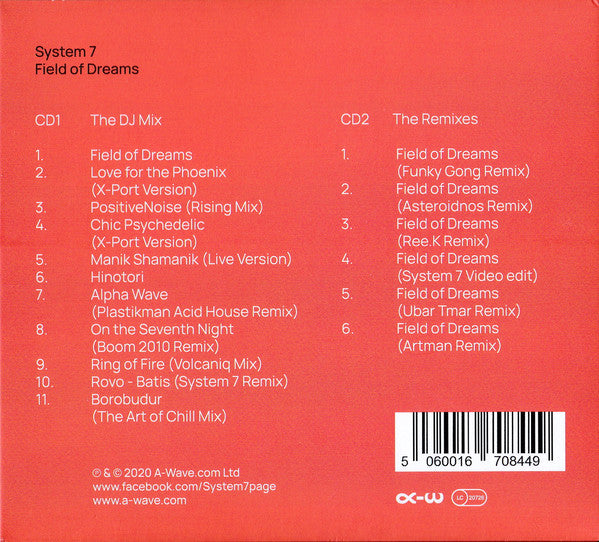 System 7 : Field Of Dreams (2xCD, Comp, P/Mixed)