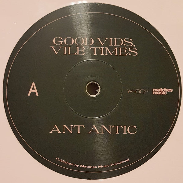 Ant Antic : Good Vids, Vile Times (LP, Album, Col)