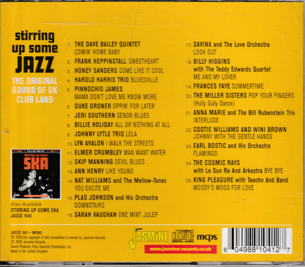Various : Stirring Up Some Jazz - The Original Sound Of UK Club Land (CD, Comp)