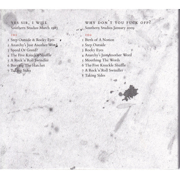 Crass : Yes Sir, I Will (The Crassical Collection) (CD, Album, RE, RM + CD, Album, RE)