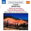 Graciela Jiménez (2) : Works For Solo Piano • Works For Piano And Cello (CD, Album)