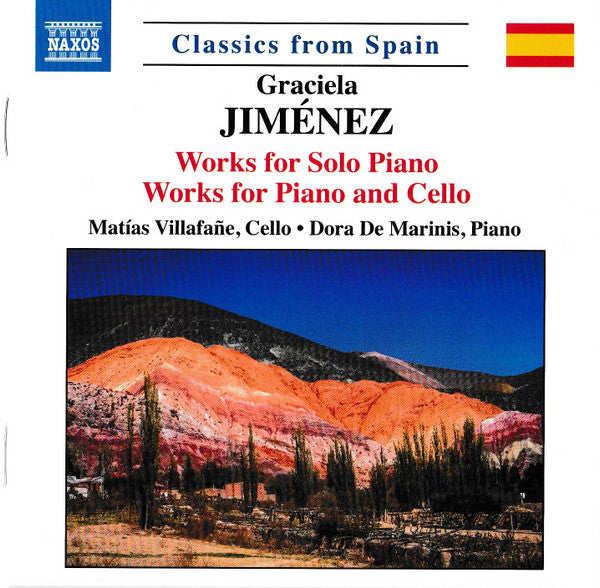 Graciela Jiménez (2) : Works For Solo Piano • Works For Piano And Cello (CD, Album)