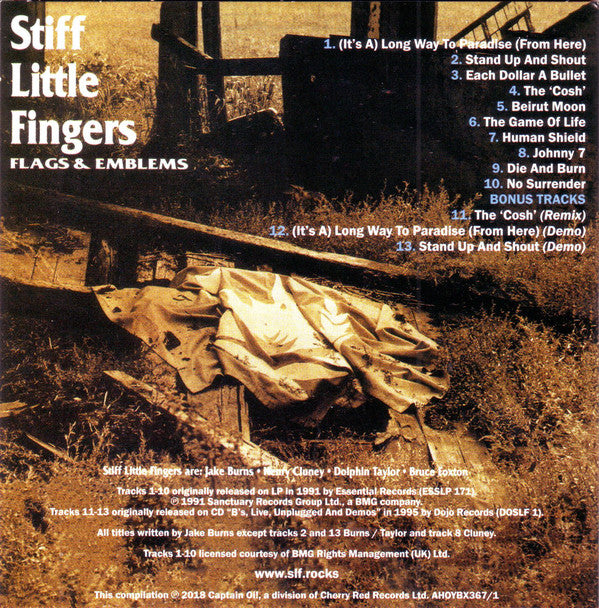 Stiff Little Fingers : The Albums 1991 - 1997 (4xCD, RE + Box, Comp)