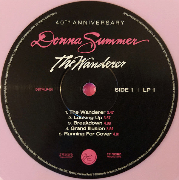 Donna Summer : The Wanderer (LP, Album, Pin + LP, Bla + Dlx, RE, Gat)