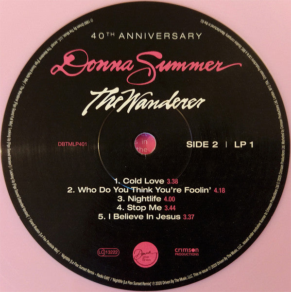 Donna Summer : The Wanderer (LP, Album, Pin + LP, Bla + Dlx, RE, Gat)