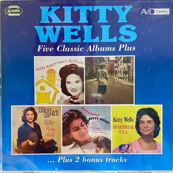 Kitty Wells : Five Classic Albums Plus (2xCD, Comp, RM)
