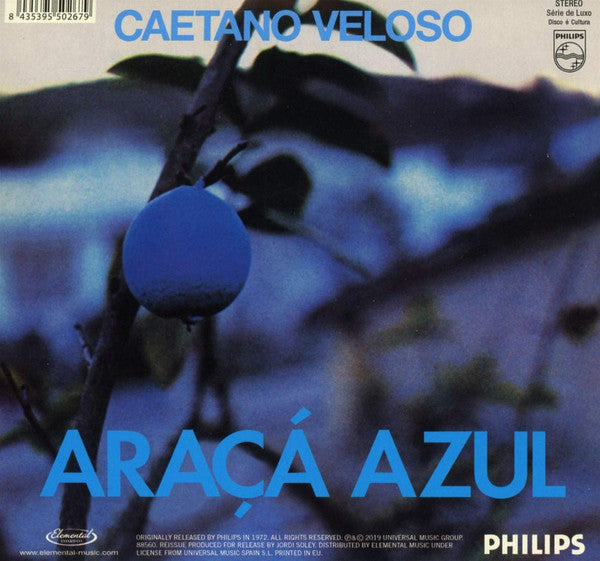 Caetano Veloso : Araçá Azul (CD, Album, Ltd, RE)