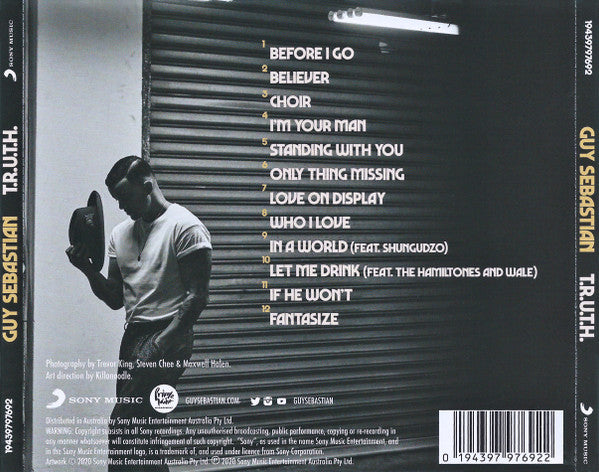 Guy Sebastian : T. R. U. T. H. (CD, Album)