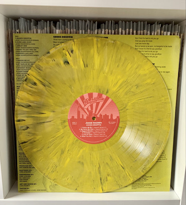 Jessie Wagner : Shoes Droppin (LP, Album, Yel)