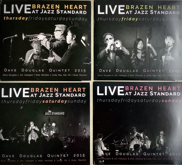Dave Douglas Quintet : Brazen Heart Live at Jazz Standard NYC (Box, Comp + 2xCD, Album + 2xCD, Album + 2xCD, Albu)