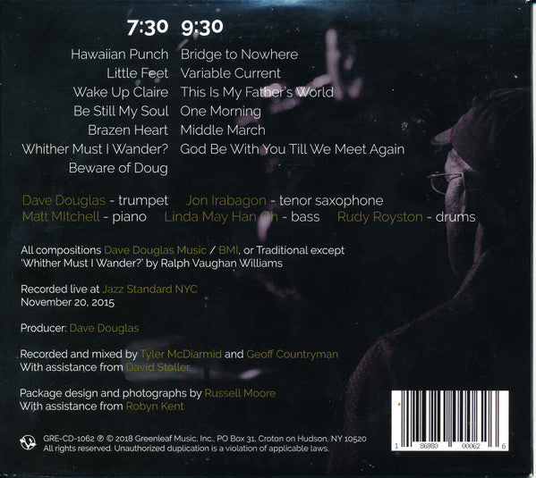 Dave Douglas Quintet : Brazen Heart: Live At Jazz Standard Friday (2xCD, Album)