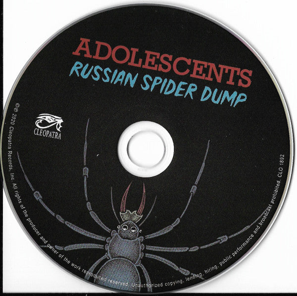 Adolescents : Russian Spider Dump (CD, Album)