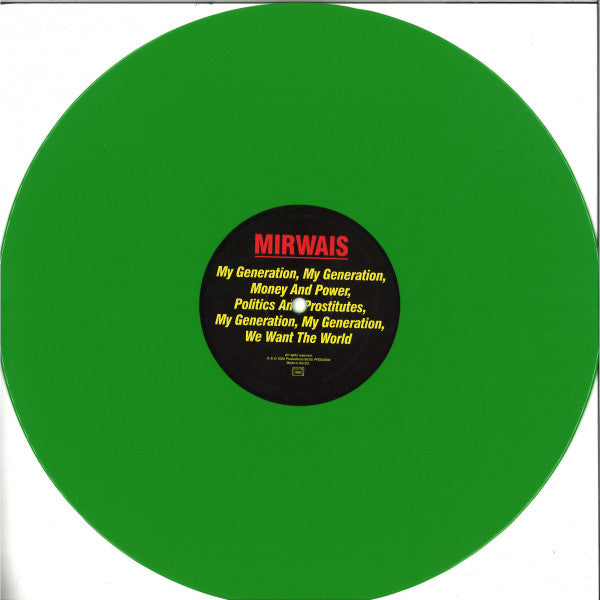 Mirwais : 2016 - My Generation (12", S/Sided, RSD, Ltd, Gre)