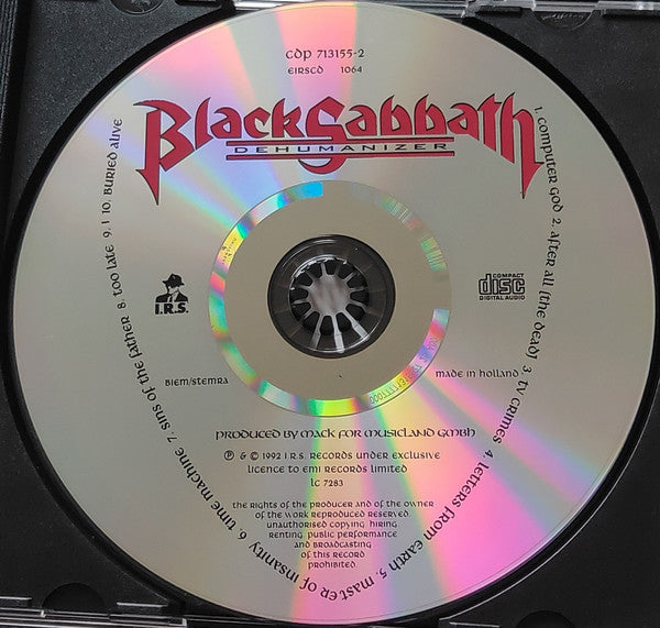Black Sabbath : Dehumanizer (CD, Album, RE)