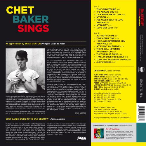 Chet Baker : Chet Baker Sings (LP, Album, Ltd, RE, DMM)