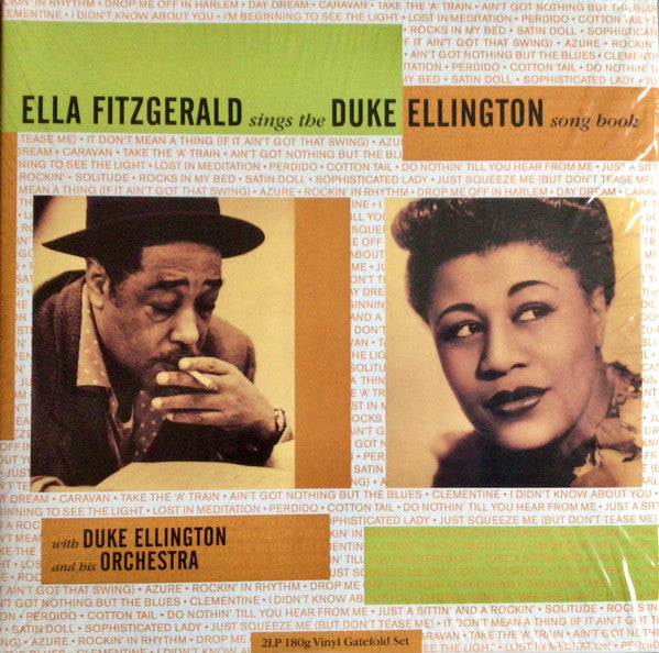 Ella Fitzgerald : Ella Fitzgerald Sings The Duke Ellington Song Book, Vol. 1 (2xLP, RE, Gat)