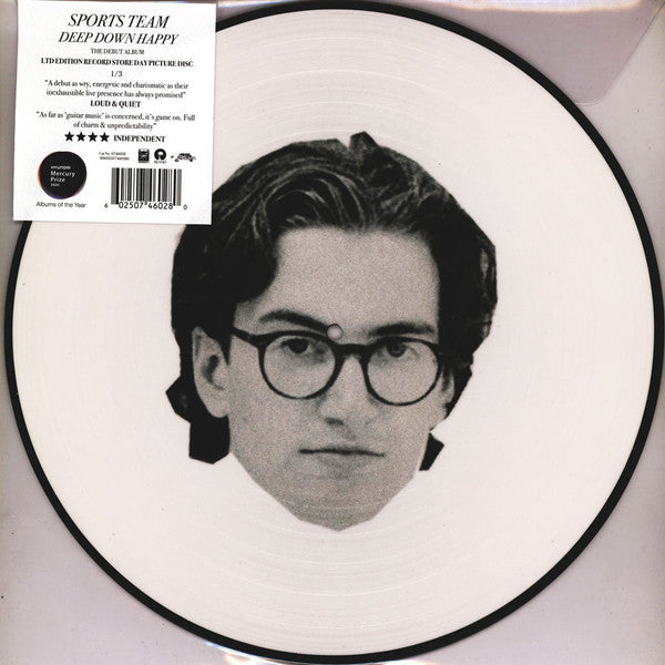 Sports Team : Deep Down Happy (LP, Album, RSD, Ltd, Pic, Rob)