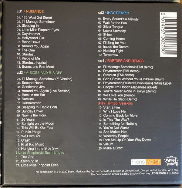 Menswear : The Menswe@r Collection (CD, Album, RE + CD, Comp + CD, Album, RE + CD, Com)