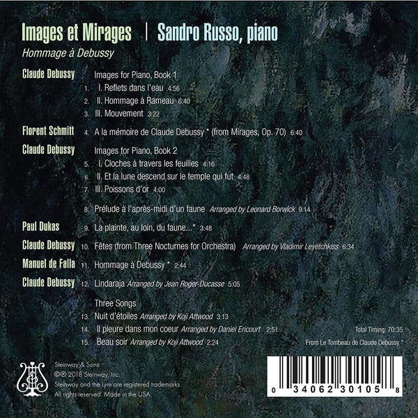 Sandro Russo (3) : Images Et Mirages (CD, Album)