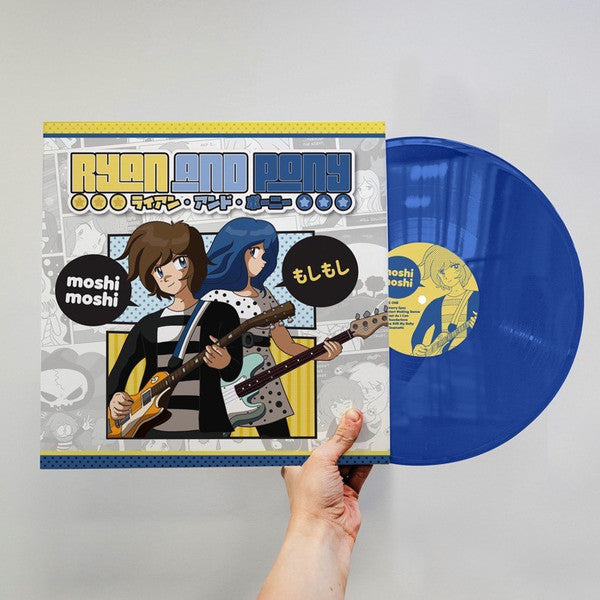Ryan and Pony : Moshi Moshi  (LP, Ltd, Blu)