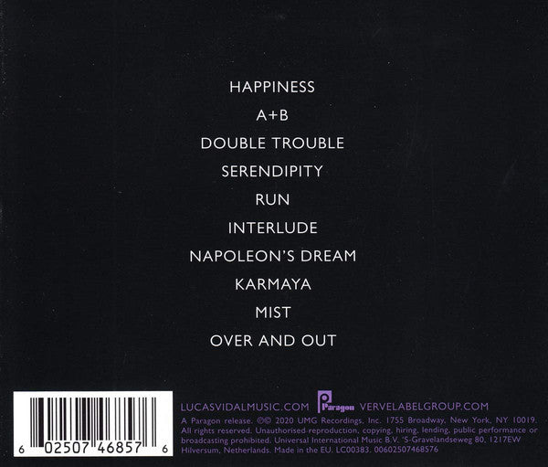 Lucas Vidal : Karma (CD, Album)