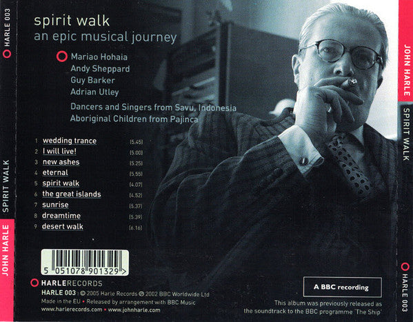 John Harle : Spirit Walk (CD, Album, RE)
