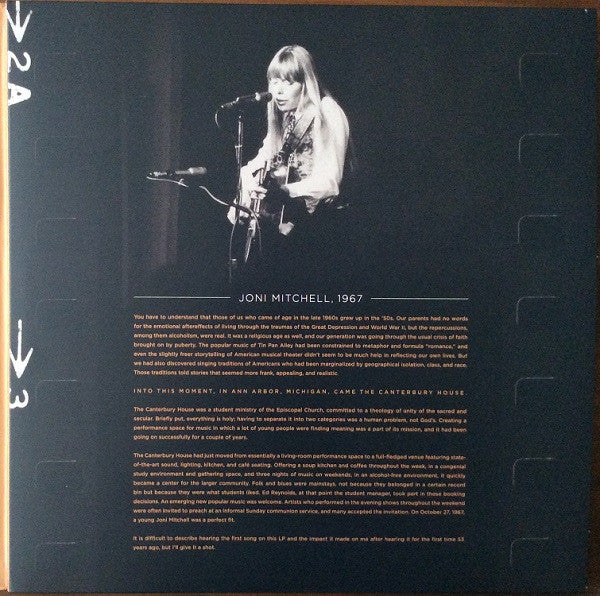 Joni Mitchell : Live At Canterbury House - 1967 (3xLP, Ltd, 180)