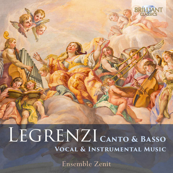 Giovanni Legrenzi, Ensemble Zenit : Canto & Basso - Vocal & Instrumental Music (CD)