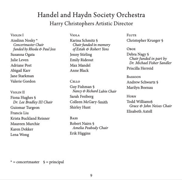 Joseph Haydn, Wolfgang Amadeus Mozart, Harry Christophers, The Handel & Haydn Society Of Boston, Aisslinn Nosky, Max Mandel : Symphonies 49 & 87 (CD, Album)