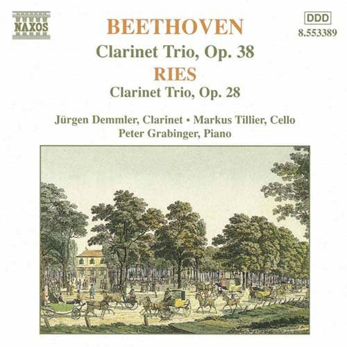 Ludwig van Beethoven / Ferdinand Ries - Markus Tillier, Jürgen Demmler, Peter Grabinger : Clarinet Trio, Op. 38 / Clarinet Trio, Op. 28 (CD, Album)