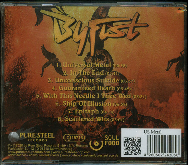 Byfist : In The End (CD, Album)