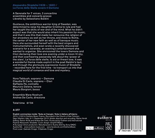 Alessandro Stradella - Ensemble Mare Nostrum, Andrea De Carlo (2) : La Forza Delle Stelle (CD, Album)
