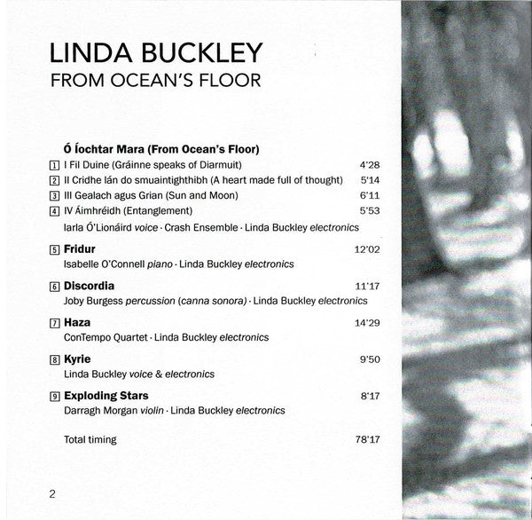 Linda Buckley : From Ocean's Floor (CD)