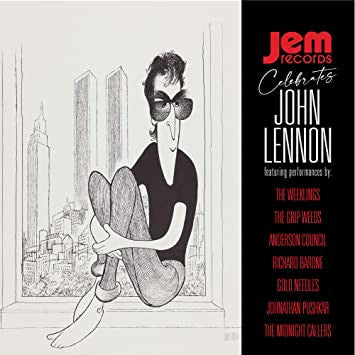 Various : Jem Records Celebrates John Lennon (LP, Comp, Red)