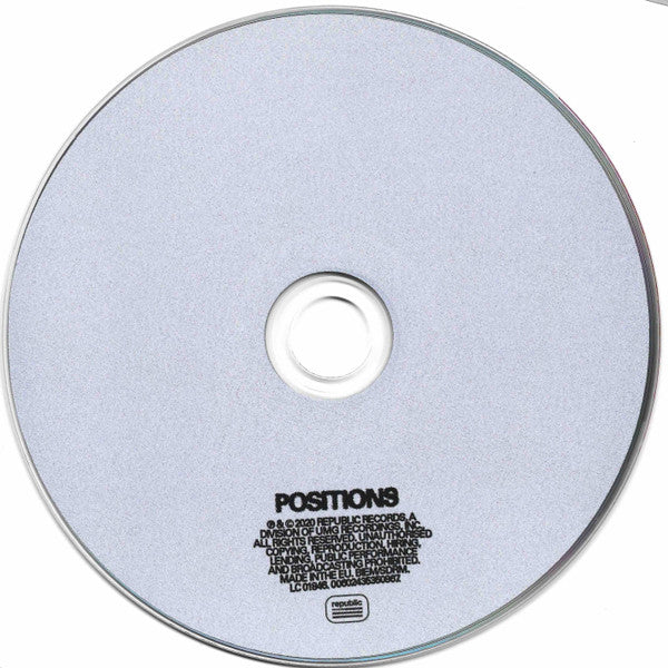 Ariana Grande : Positions (CD, Album, Ltd, Alt)