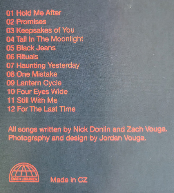 Midnight Garden (2) : Blue Tomorrows (LP, Red)