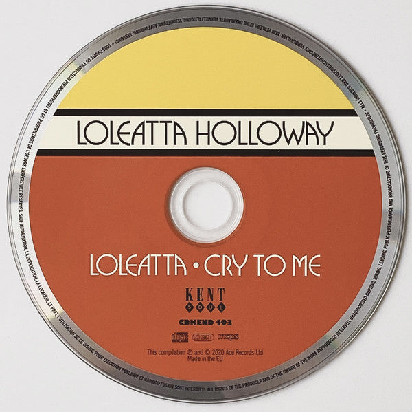 Loleatta Holloway : Loleatta • Cry To Me (CD, Comp, Mono, RM)