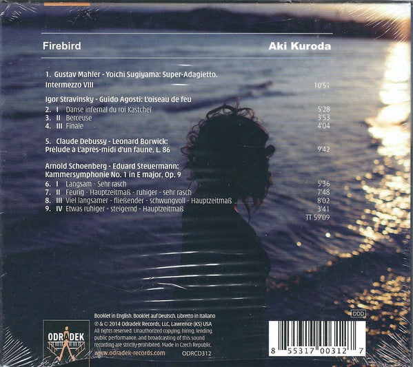 Aki Kuroda : Firebird (20th Century Transcriptions For Piano) (CD, Album)
