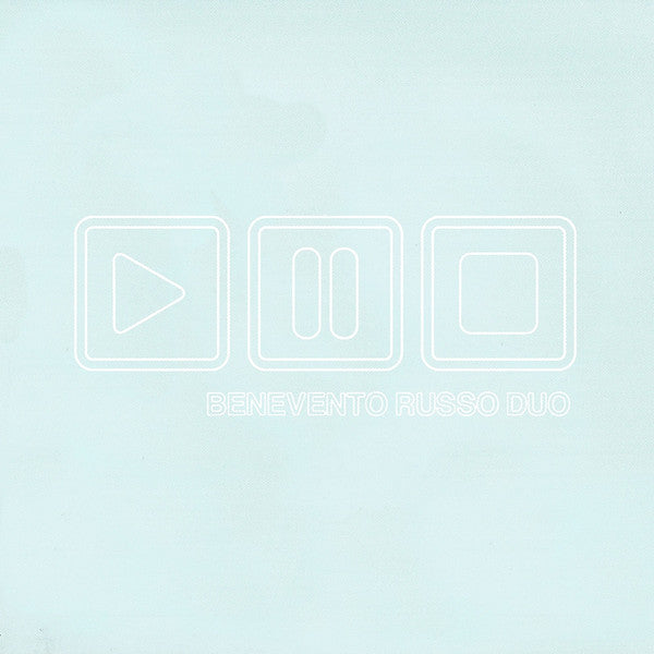 The Benevento Russo Duo : Play Pause Stop (2xLP, Album)