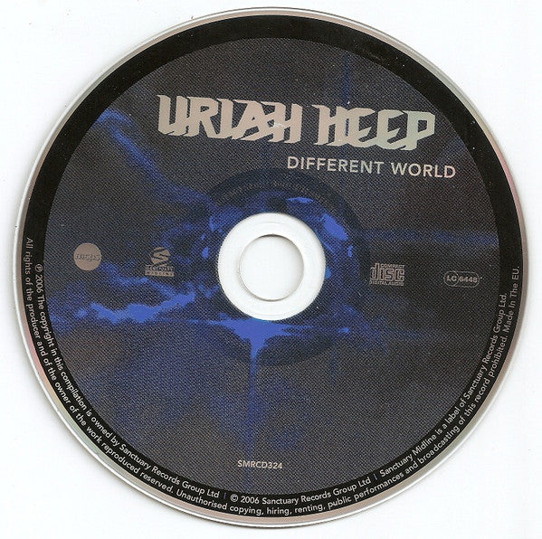 Uriah Heep : Different World (CD, Album, Dlx, RE, RM)