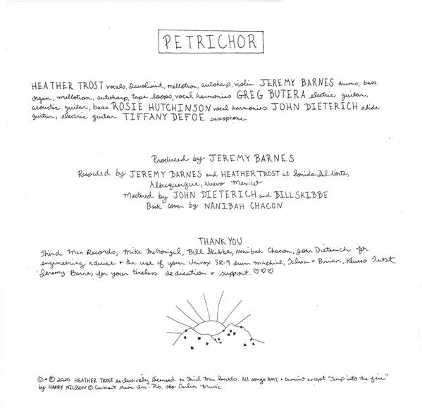 Heather Trost : Petrichor (LP, Album)