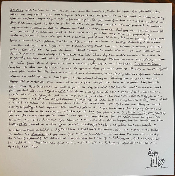 Heather Trost : Petrichor (LP, Album, Ltd, San)