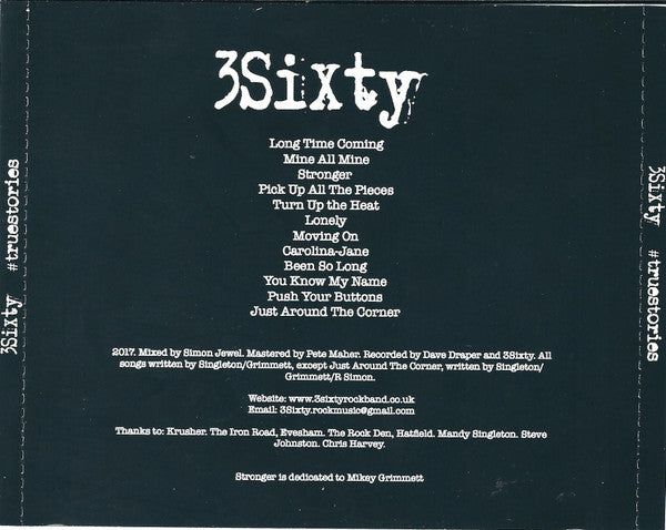 3Sixty (2) : #truestories (CD, Album)