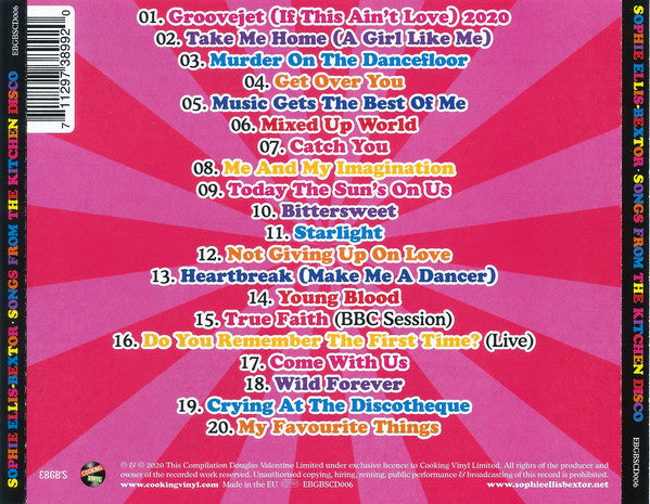 Sophie Ellis-Bextor : Songs From The Kitchen Disco (CD, Comp)