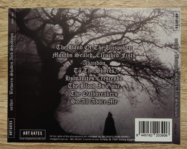 Nether (4) : Between Shades And Shadows (CD, Album)