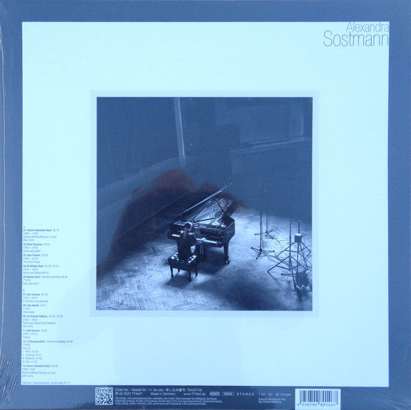 Alexandra Sostmann : Bach, Byrd, Gibbons + Contemporary Music  (LP)